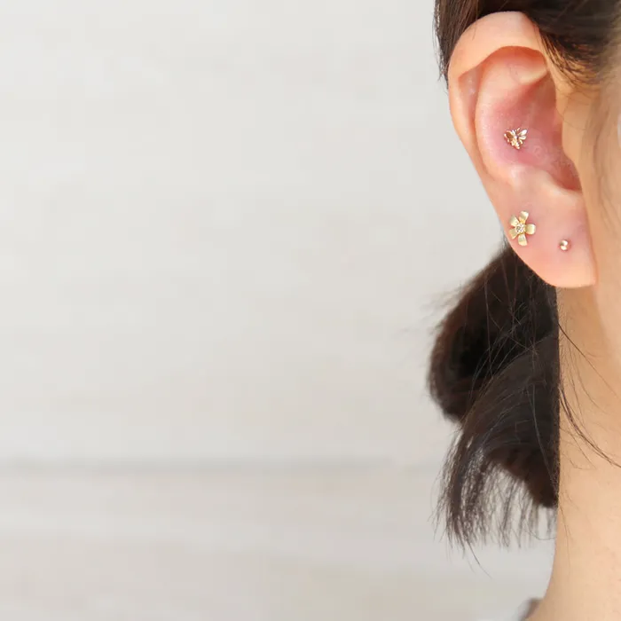 Earrings from J Shop Small Bee Ear Piercing