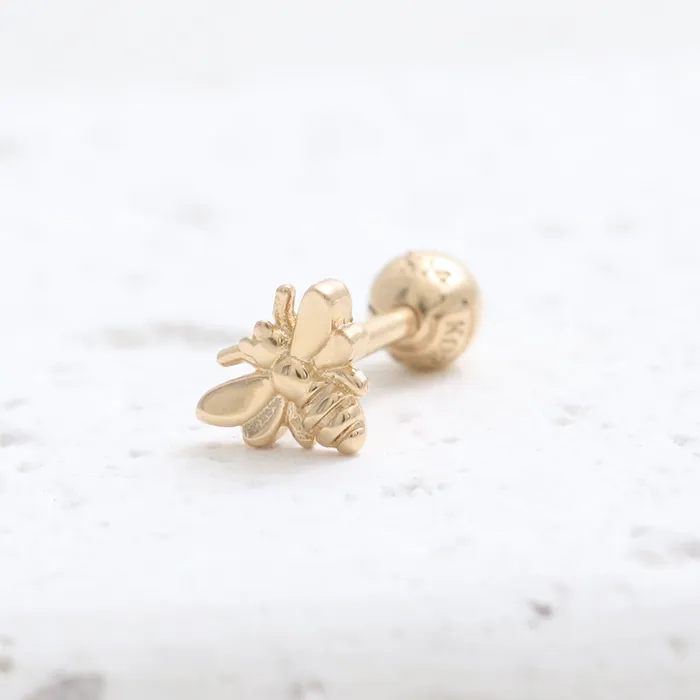 Earrings from J Shop Small Bee Ear Piercing