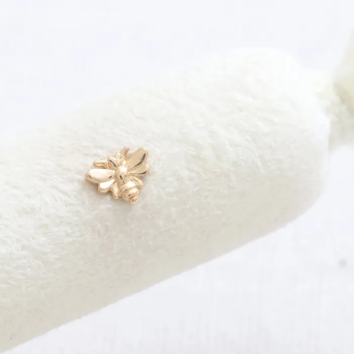 Earrings from J Shop Small Bee Ear Piercing