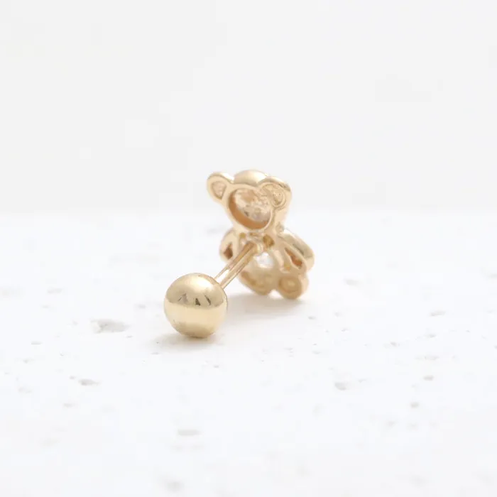 Earrings from J Shop Teddy Bear Ear Piercing Earrings from J Shop Teddy Bear Ear Piercing