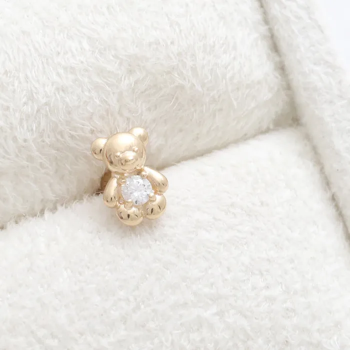 Earrings from J Shop Teddy Bear Ear Piercing Earrings from J Shop Teddy Bear Ear Piercing
