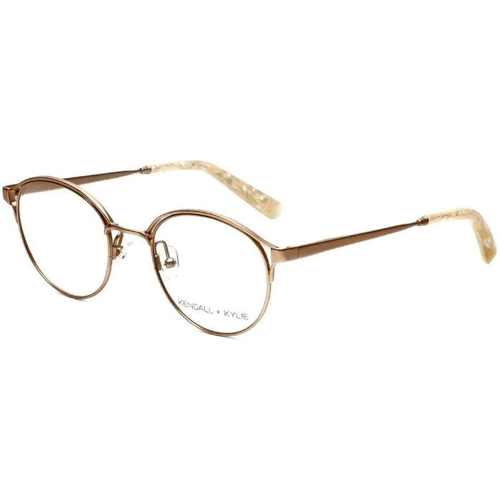Earrings Kendall Kylie Kendall Kylie Womens Eyeglasses Rose Gold Metal Round Frame KKO139 SAMARA 780 Earrings Kendall Kylie Kendall Kylie Womens Eyeglasses Rose Gold Metal Round Frame KKO139 SAMARA 780