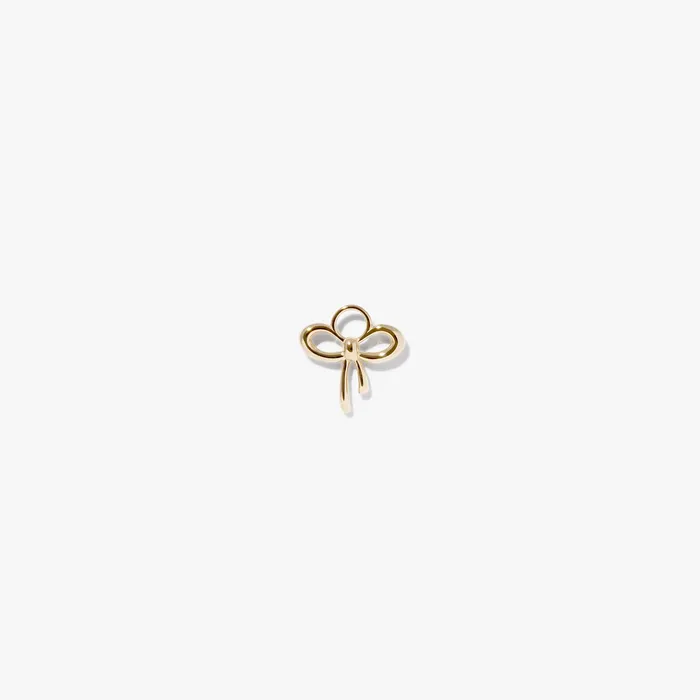 Earrings READYMADE Bow Earring Charm Single