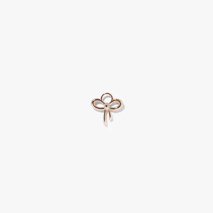 Earrings READYMADE Bow Earring Charm Single