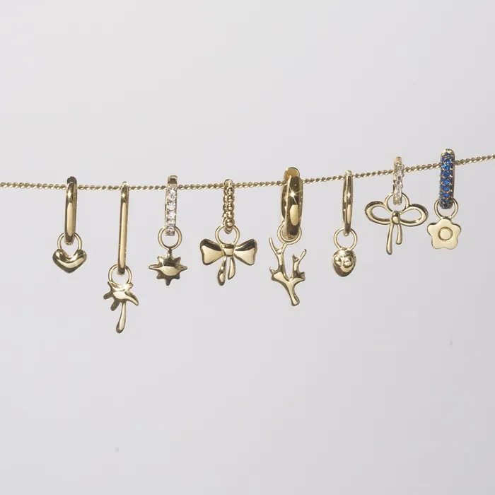 Earrings READYMADE Bow Earring Charm Single