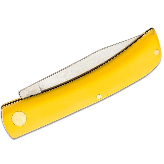 Earrings Schrade Schrade Knife Imperial Yellow POM Handle Silver Steel Blade Sodbuster SCIMP22Y Earrings Schrade Schrade Knife Imperial Yellow POM Handle Silver Steel Blade Sodbuster SCIMP22Y