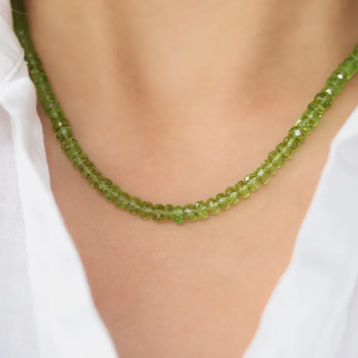 Earthly Abundance Necklaces AAAA Peridot necklace