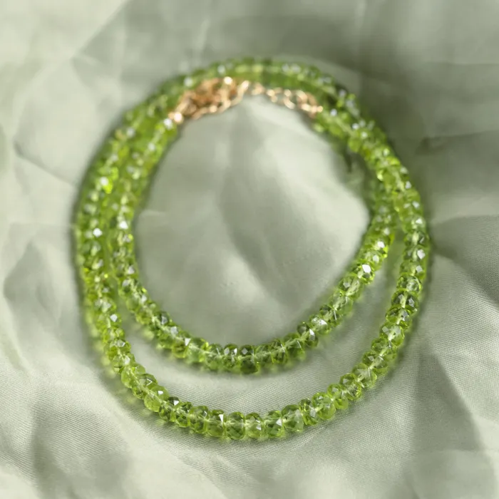 Earthly Abundance Necklaces AAAA Peridot necklace