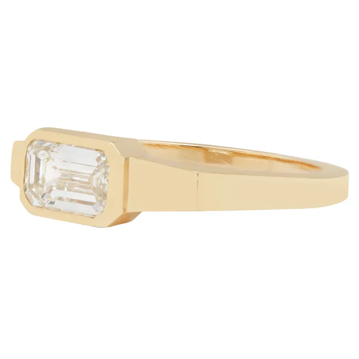 Emerald Cut Mojave Ring Lauren Wolf Jewelry Rings