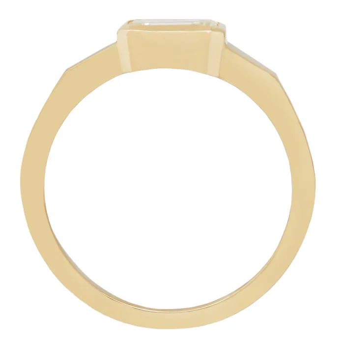 Emerald Cut Mojave Ring Lauren Wolf Jewelry Rings