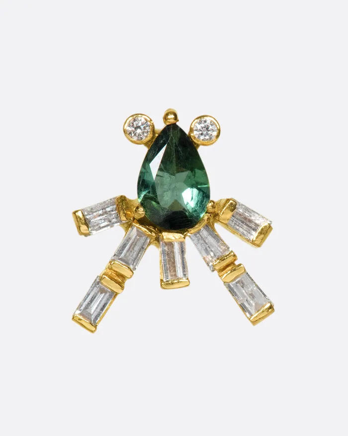 EVA NOGA Octopus Stud Earrings