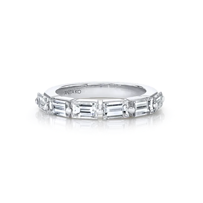 FLOATING BAGUETTE DIAMOND RING anitako Rings