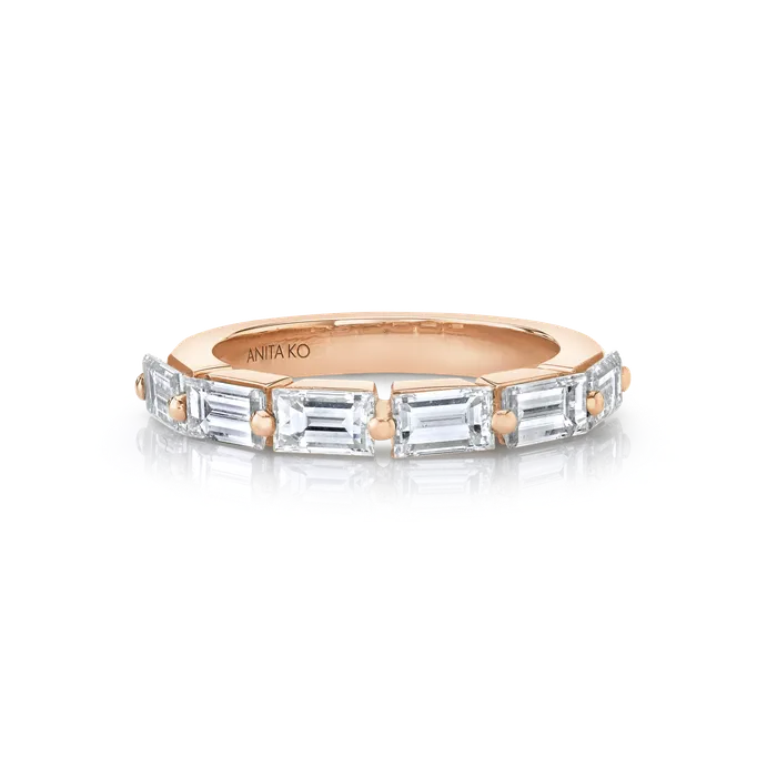 FLOATING BAGUETTE DIAMOND RING anitako Rings