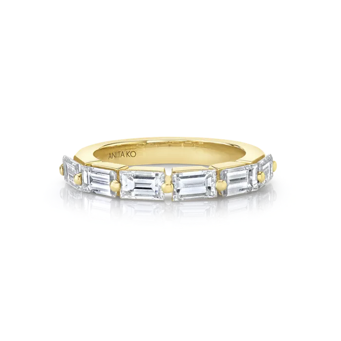 FLOATING BAGUETTE DIAMOND RING anitako Rings