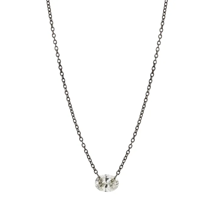 Floating Diamond Necklace TAP By Todd Pownell Necklaces