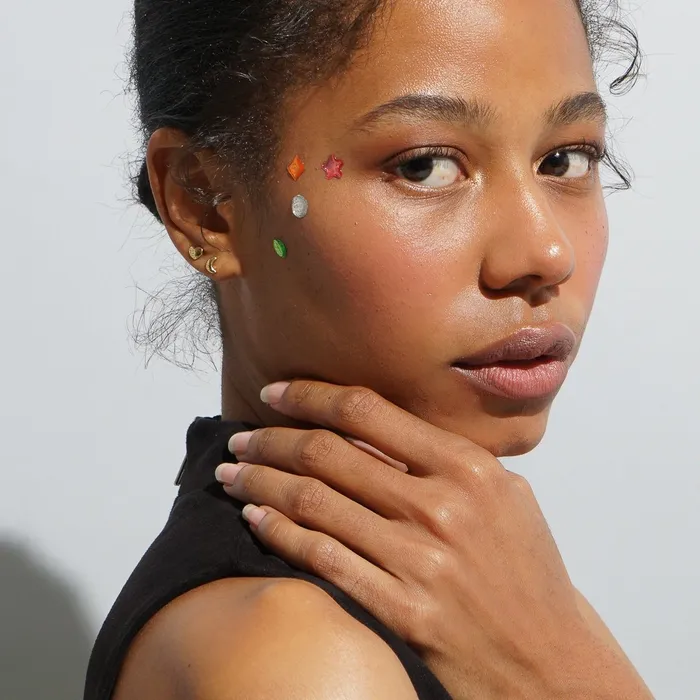Forever Sticker Earrings Rose Gold READYMADE Earrings