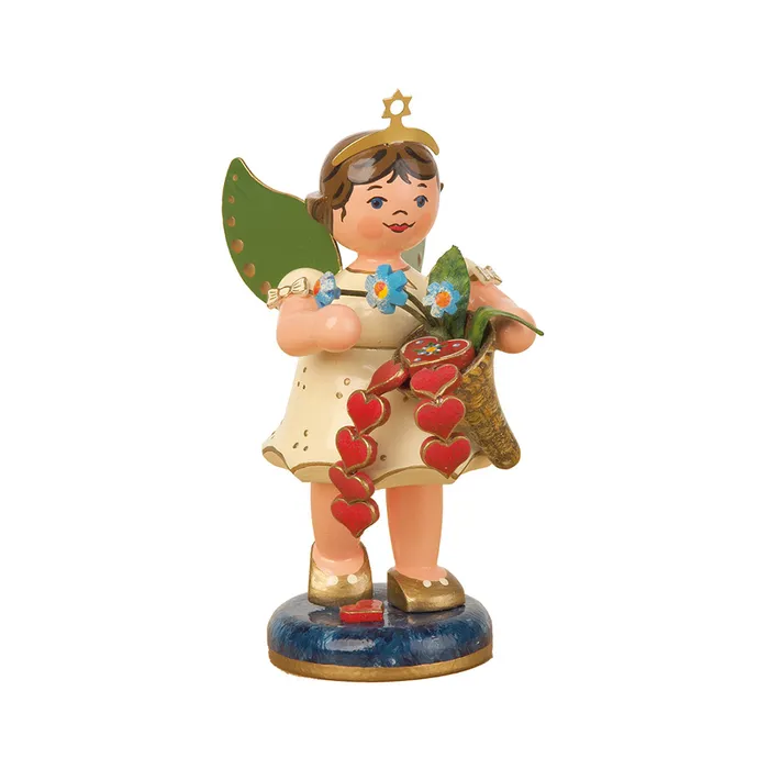 Hubrig Volkskunst Angel of Heart 10cm Figurine Hubrig Volkskunst Necklaces