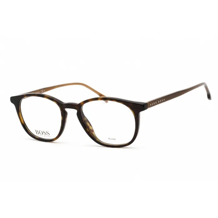 Hugo Boss Hugo Boss Mens Eyeglasses Clear Lens Havana Oval Frame BOSS 1087IT 0086 00 Rings Hugo Boss Hugo Boss Mens Eyeglasses Clear Lens Havana Oval Frame BOSS 1087IT 0086 00 Rings