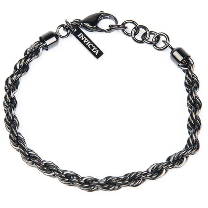 Invicta Bracelets Invicta Mens Bracelet Elements Black IP Stainless Steel 33975 Invicta Bracelets Invicta Mens Bracelet Elements Black IP Stainless Steel 33975