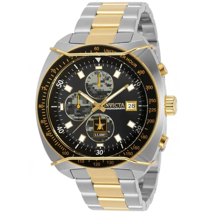 Invicta Bracelets Invicta Mens Chronograph Watch Army Grey and Camouflage Dial Bracelet 31842 Invicta Bracelets Invicta Mens Chronograph Watch Army Grey and Camouflage Dial Bracelet 31842