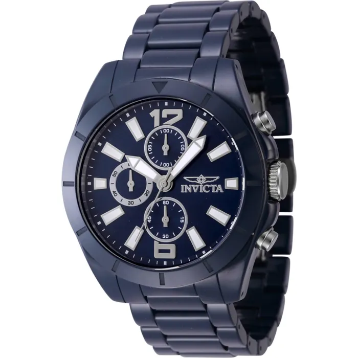 Invicta Bracelets Invicta Mens Quartz Watch Ceramics Chronograph Blue Brass Dial Bracelet 47332 Invicta Bracelets Invicta Mens Quartz Watch Ceramics Chronograph Blue Brass Dial Bracelet 47332