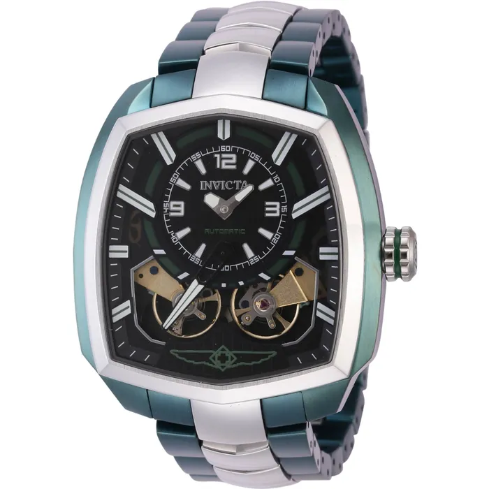 Invicta Bracelets Invicta Mens Watch Akula Automatic Two Tone Silver Tone and Green Bracelet 44001 Invicta Bracelets Invicta Mens Watch Akula Automatic Two Tone Silver Tone and Green Bracelet 44001