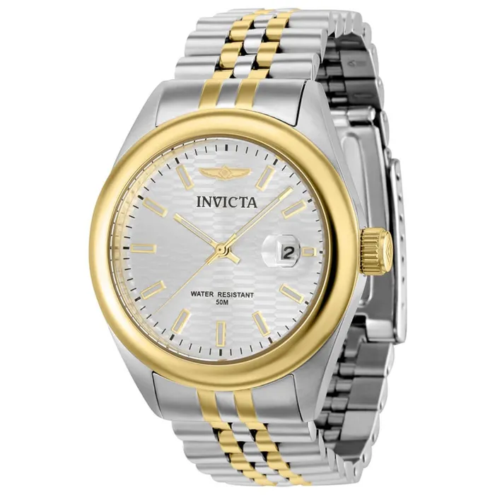 Invicta Bracelets Invicta Womens Quartz Watch Aviator Silver Tone Dial Two Tone Case Bracelet 38432 Invicta Bracelets Invicta Womens Quartz Watch Aviator Silver Tone Dial Two Tone Case Bracelet 38432