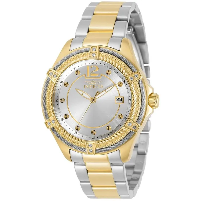 Invicta Bracelets Invicta Womens Quartz Watch Bolt Two Tone Yellow Gold Plated SS Bracelet 30882 Invicta Bracelets Invicta Womens Quartz Watch Bolt Two Tone Yellow Gold Plated SS Bracelet 30882