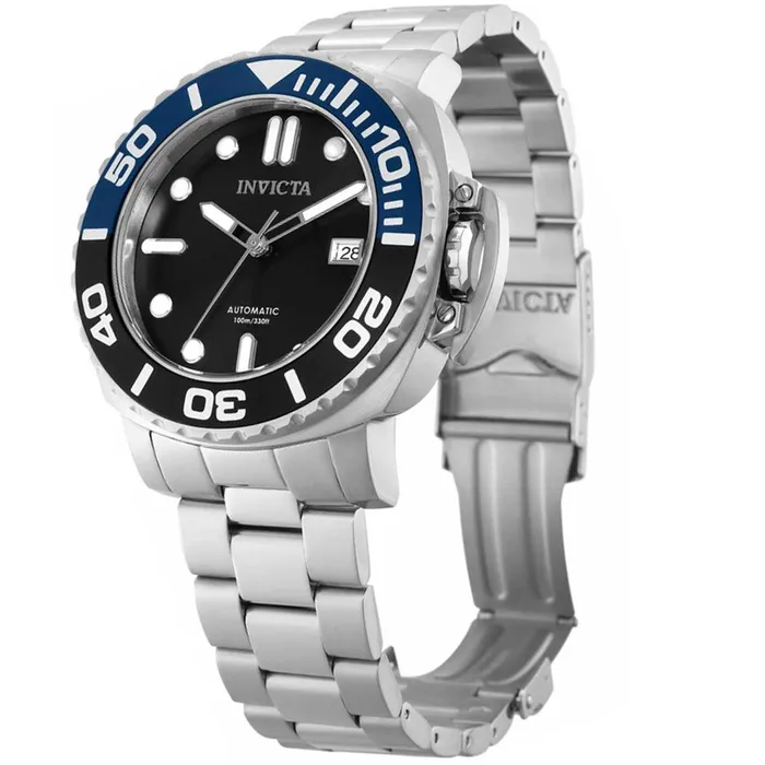 Invicta Invicta Mens Watch Pro Diver Black Dial Silver Stainless Steel Bracelet 34312 Bracelets Invicta Invicta Mens Watch Pro Diver Black Dial Silver Stainless Steel Bracelet 34312 Bracelets