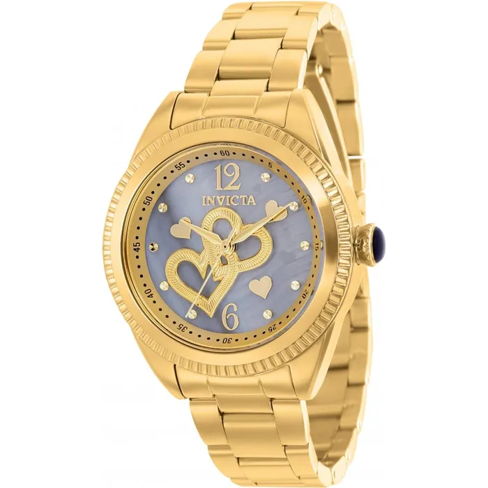 Invicta Invicta Womens Watch Angel Quartz Double Heart Design Dial Steel Bracelet 37120 Bracelets Invicta Invicta Womens Watch Angel Quartz Double Heart Design Dial Steel Bracelet 37120 Bracelets