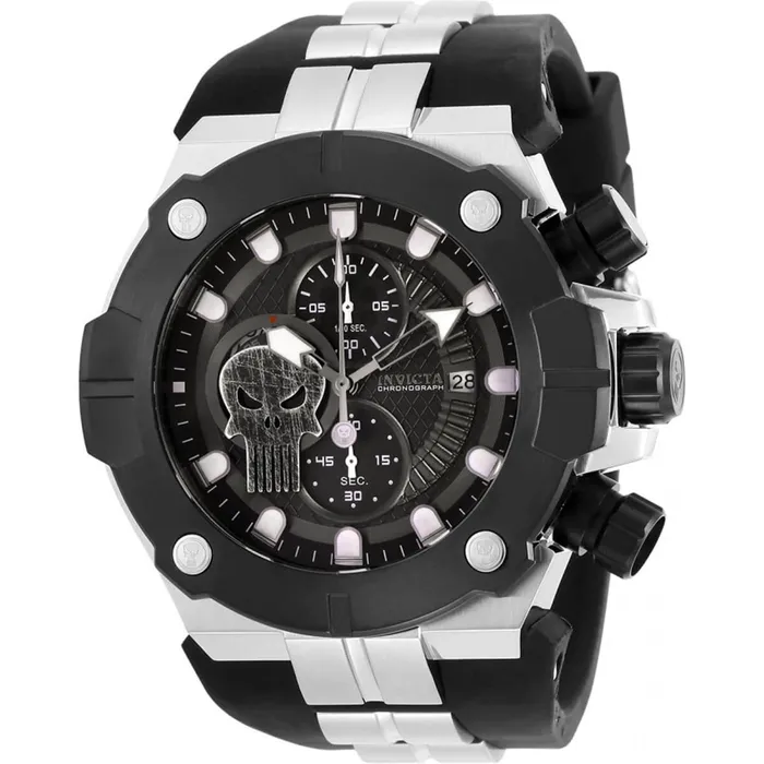 Invicta Mens Chronograph Watch Marvel Black Dial Two Tone Strap 30316 Invicta Rings Invicta Mens Chronograph Watch Marvel Black Dial Two Tone Strap 30316 Invicta Rings
