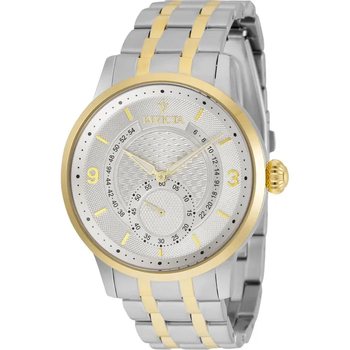 Invicta Mens Chronograph Watch Vintage Quartz Two Tone Steel Bracelet 36227 Invicta Bracelets Invicta Mens Chronograph Watch Vintage Quartz Two Tone Steel Bracelet 36227 Invicta Bracelets