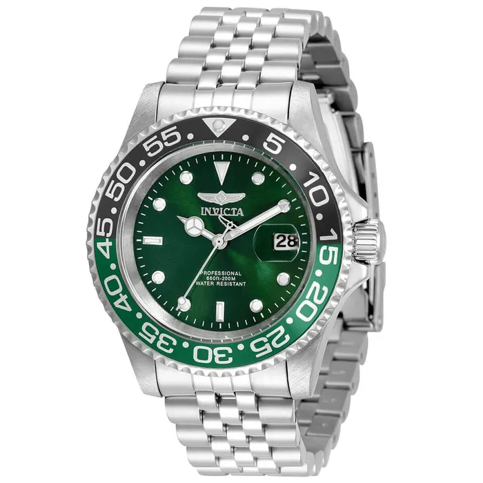 Invicta Mens Quartz Watch Pro Diver Green Dial Stainless Steel Bracelet 34105 Invicta Bracelets Invicta Mens Quartz Watch Pro Diver Green Dial Stainless Steel Bracelet 34105 Invicta Bracelets