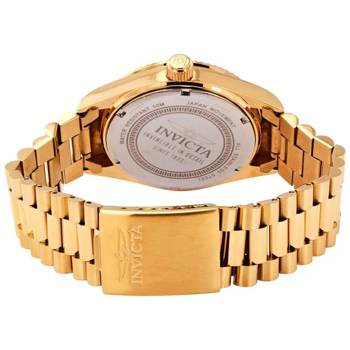 Invicta Mens Quartz Watch Specialty Champagne Dial Yellow Gold Bracelet 29431 Invicta Bracelets Invicta Mens Quartz Watch Specialty Champagne Dial Yellow Gold Bracelet 29431 Invicta Bracelets