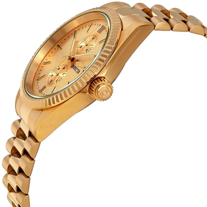 Invicta Mens Quartz Watch Specialty Champagne Dial Yellow Gold Bracelet 29431 Invicta Bracelets Invicta Mens Quartz Watch Specialty Champagne Dial Yellow Gold Bracelet 29431 Invicta Bracelets