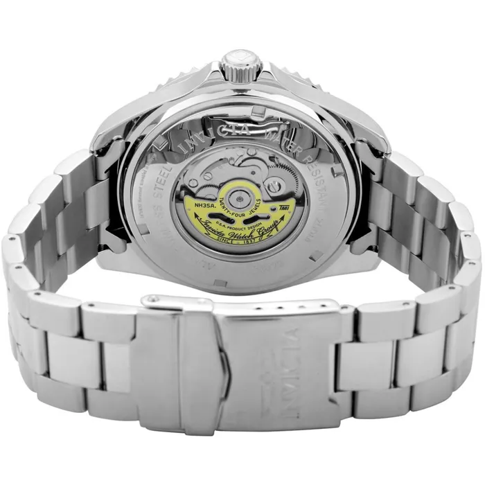 Invicta Mens Watch Pro Diver Automatic Red Dial Silver Steel Bracelet 35722 Invicta Bracelets Invicta Mens Watch Pro Diver Automatic Red Dial Silver Steel Bracelet 35722 Invicta Bracelets