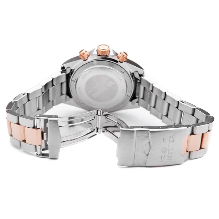 Invicta Rings Invicta 17030 Mens Speedway Silver Dial Two Tone Steel Chronograph Dive Watch