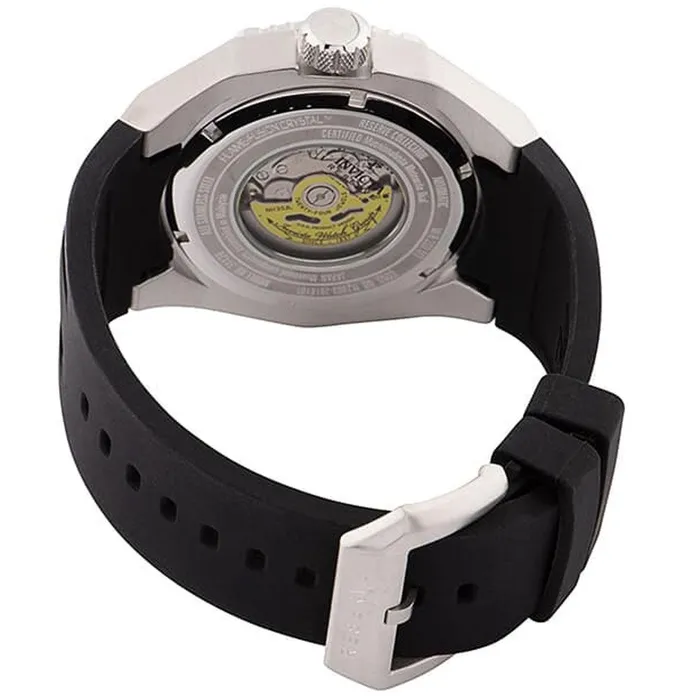 Invicta Rings Invicta Mens Automatic Watch Reserve Silver Tone Dial Black Rubber Strap 34428 Invicta Rings Invicta Mens Automatic Watch Reserve Silver Tone Dial Black Rubber Strap 34428