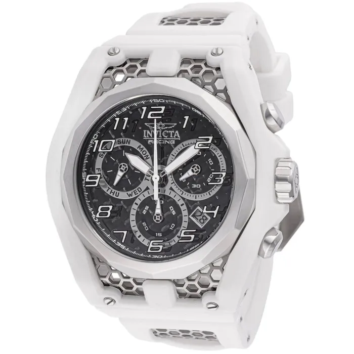 Invicta Rings Invicta Mens Watch Invicta Racing Chronograph White Silver Tone Strap 47209 Invicta Rings Invicta Mens Watch Invicta Racing Chronograph White Silver Tone Strap 47209