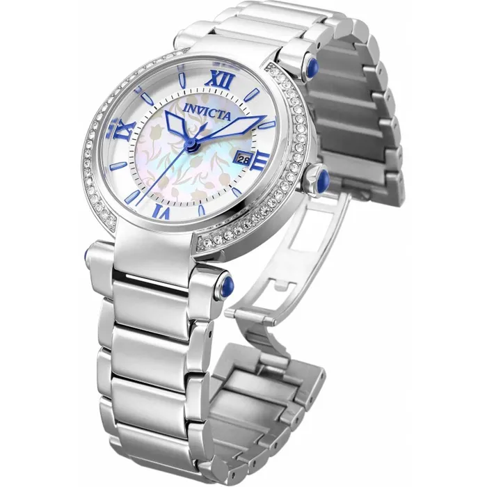 Invicta Womens Watch Angel Japanese Quartz White MOP Dial Steel Bracelet 27082 Invicta Bracelets Invicta Womens Watch Angel Japanese Quartz White MOP Dial Steel Bracelet 27082 Invicta Bracelets