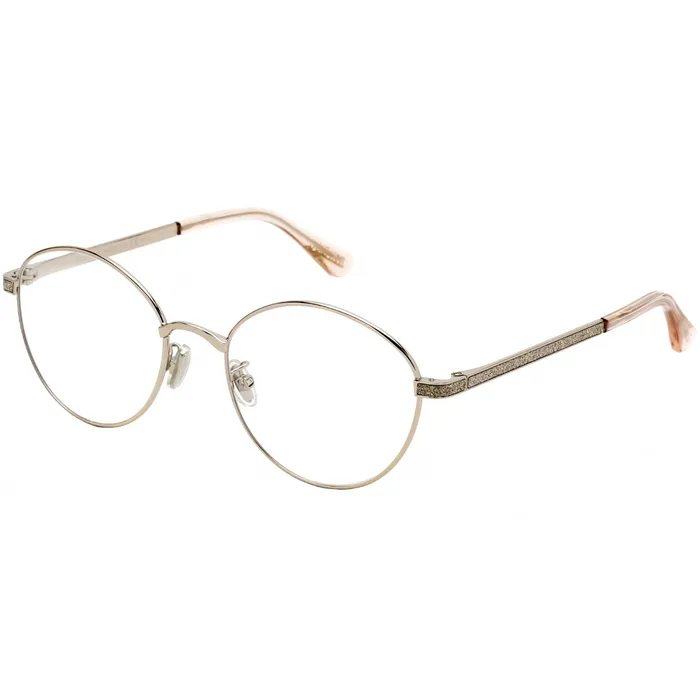 Jimmy Choo Womens Eyeglasses Clear Demo Lens GoldPeach Frame JC 246G 0K67 00 Jimmy Choo PreStyled Sets Jimmy Choo Womens Eyeglasses Clear Demo Lens GoldPeach Frame JC 246G 0K67 00 Jimmy Choo PreStyled Sets
