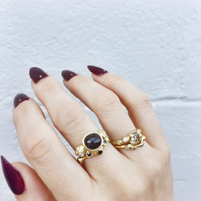 Johnny Ninos Rings Fancy Diamond Cluster Ring