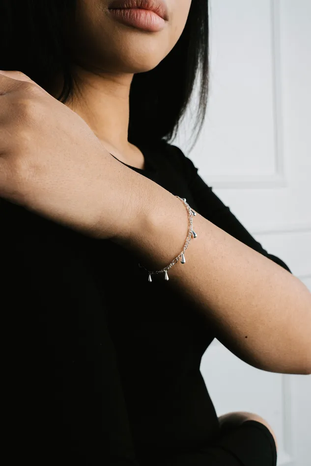 KTY Bracelets Drops Bracelet Silver