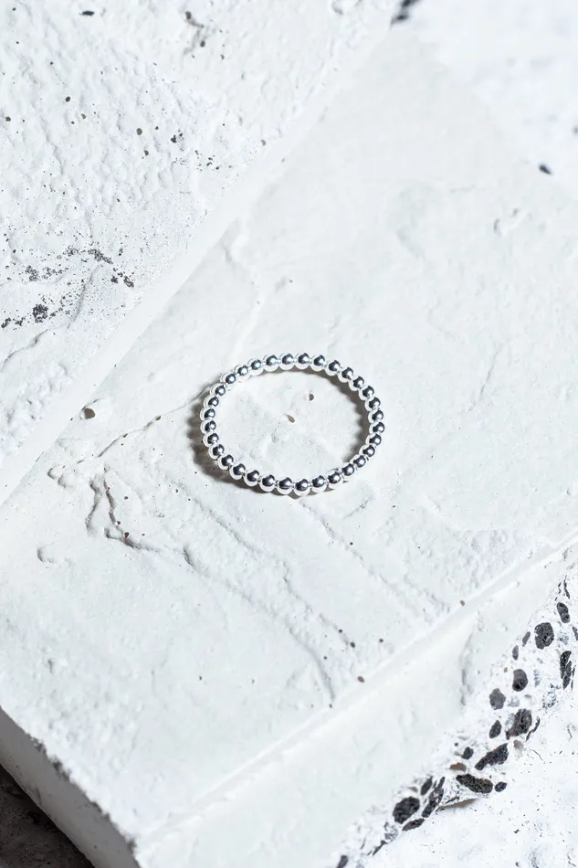Kty Rings Bubble Ring Silver