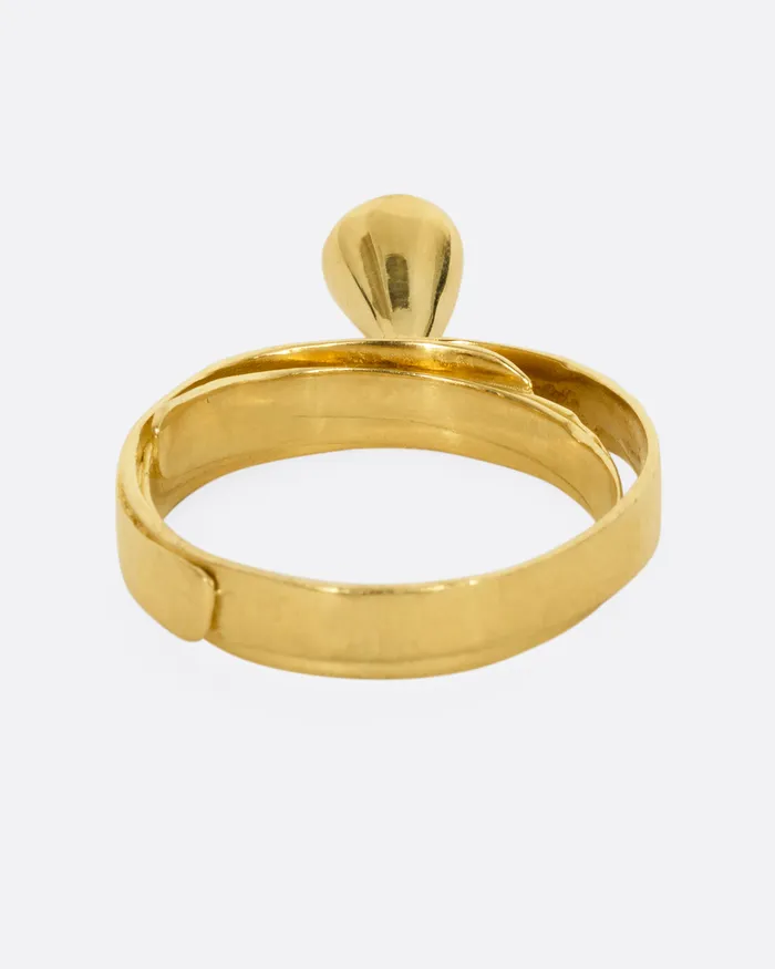 KIKA ALVARENGA Rings Solitario Raised Diamond Ring KIKA ALVARENGA Rings Solitario Raised Diamond Ring