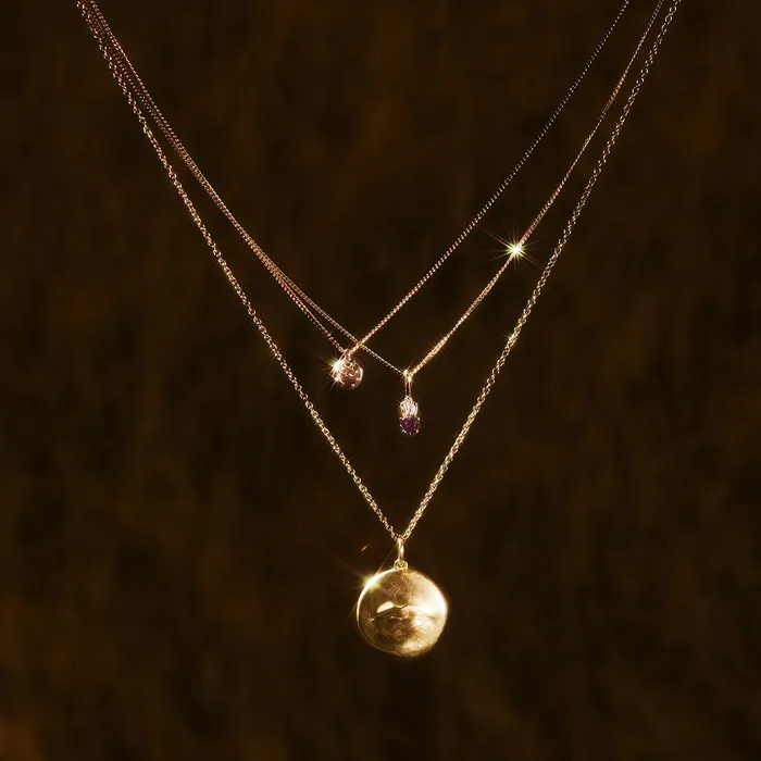 Kiss Me Pendant Necklace Anthony Lent Necklaces