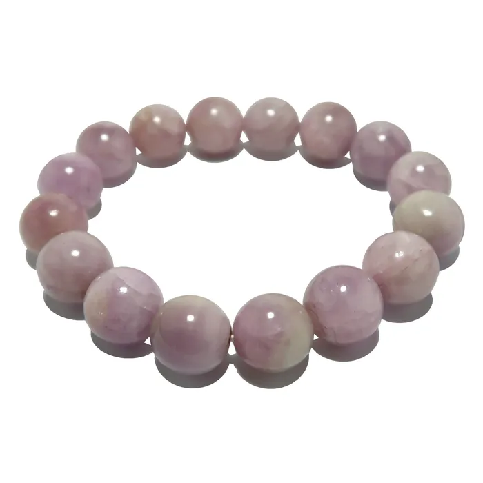 Kunzite Bracelet My Lovely Pink Healer Crystal Satin Crystals Bracelets