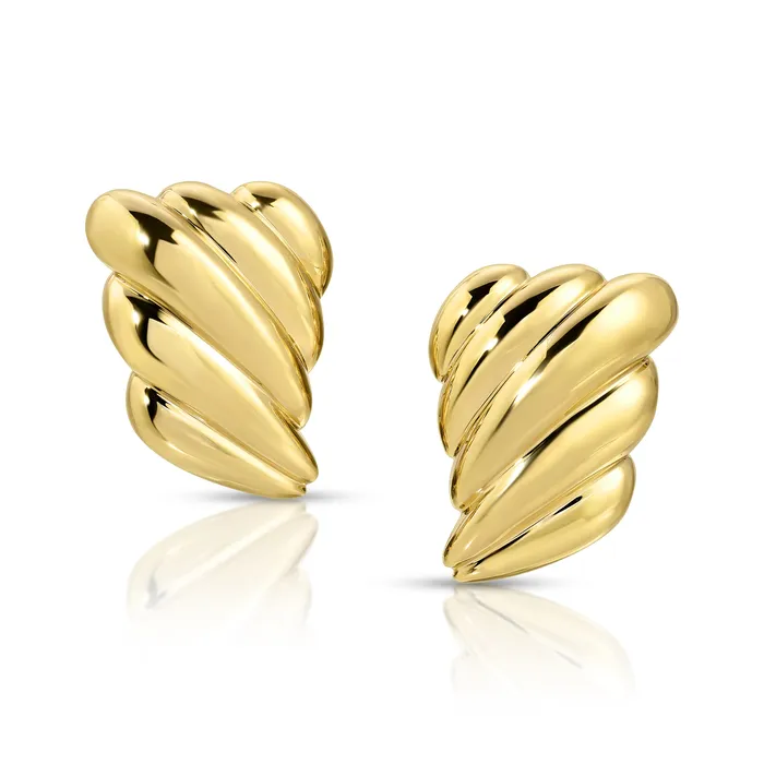 LARGE CROISSANT EARRINGS anitako Earrings