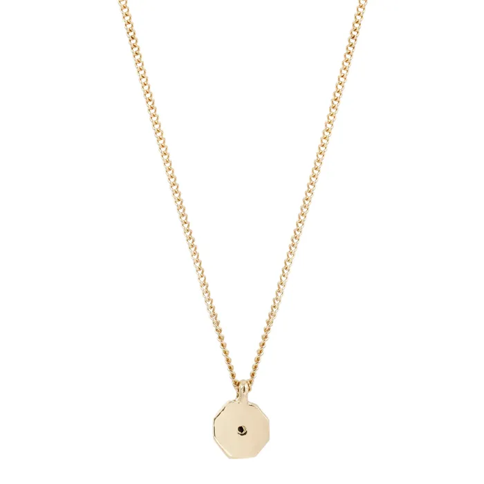 Lauren Wolf Jewelry Necklaces Small Opal Octagon Necklace