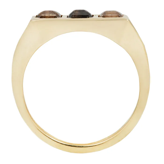 Lauren Wolf Jewelry Rings Bespeckle Bar Ring